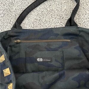 John Eshaya Camouflage Duffel Bag
